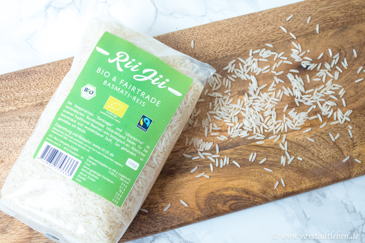 [Rezept] HähnchenGemüseCurry mit aromatischem Basmati Reis